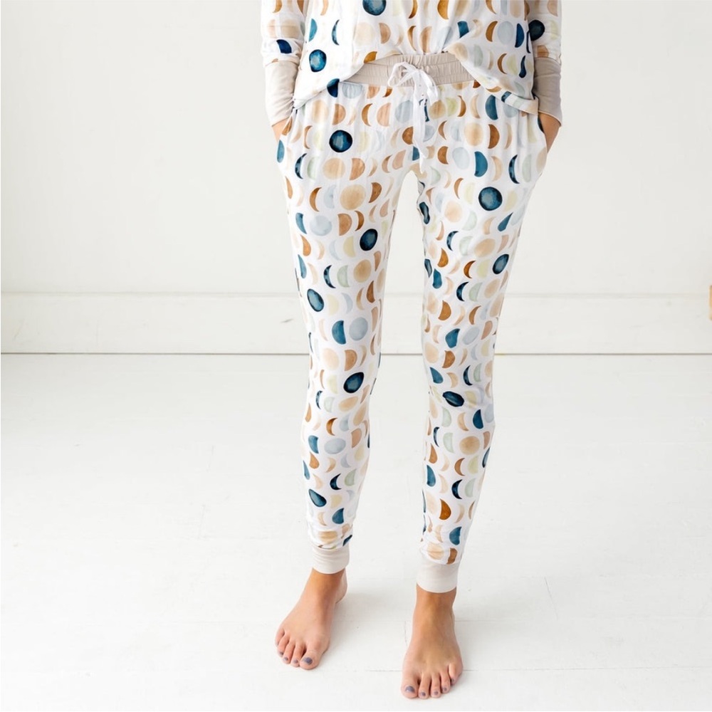 Little Sleepies Luna Neutral Women's Pajama Pants Large
